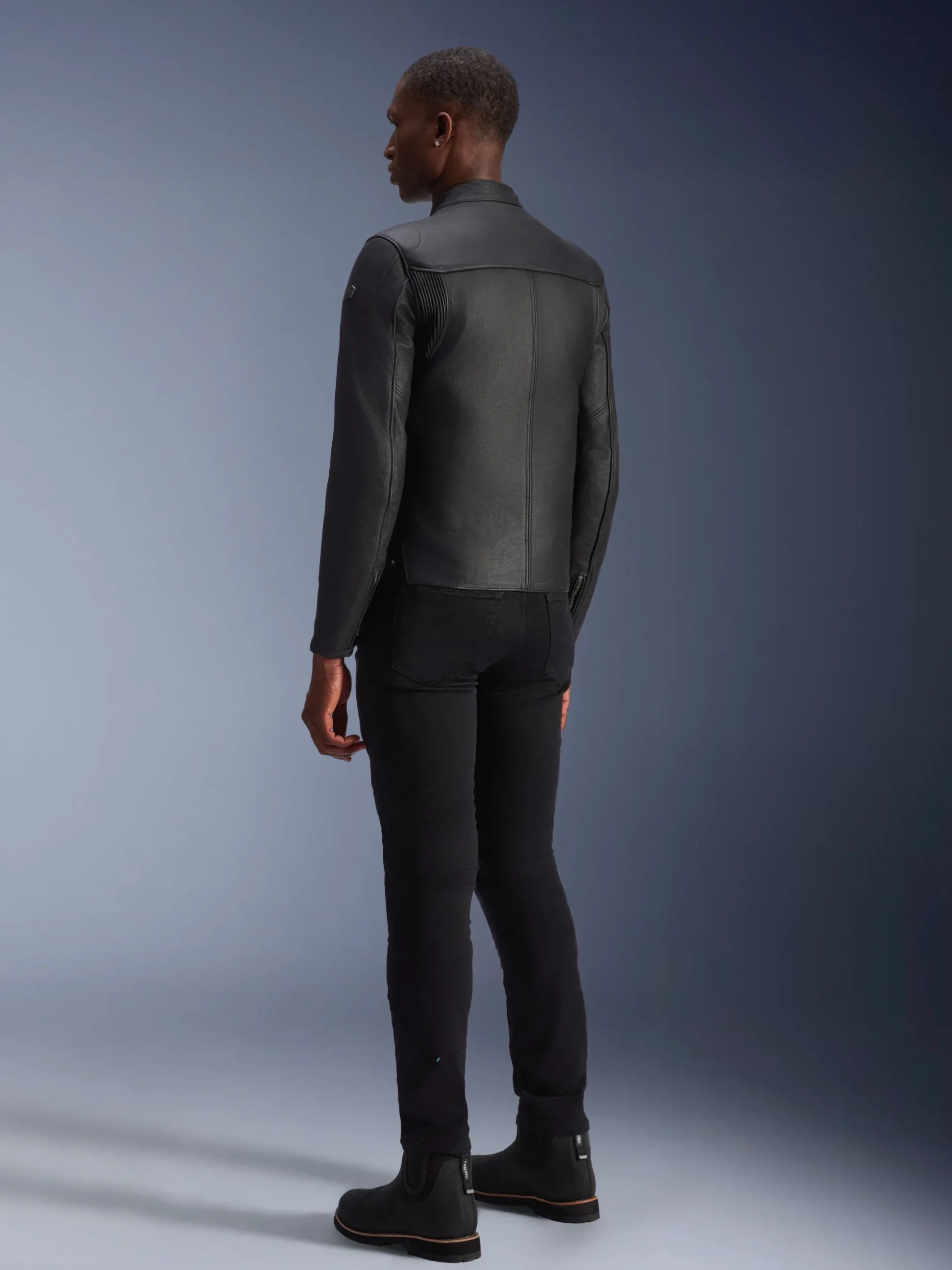 Blacktrack Lederjacke