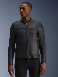 Blacktrack Lederjacke