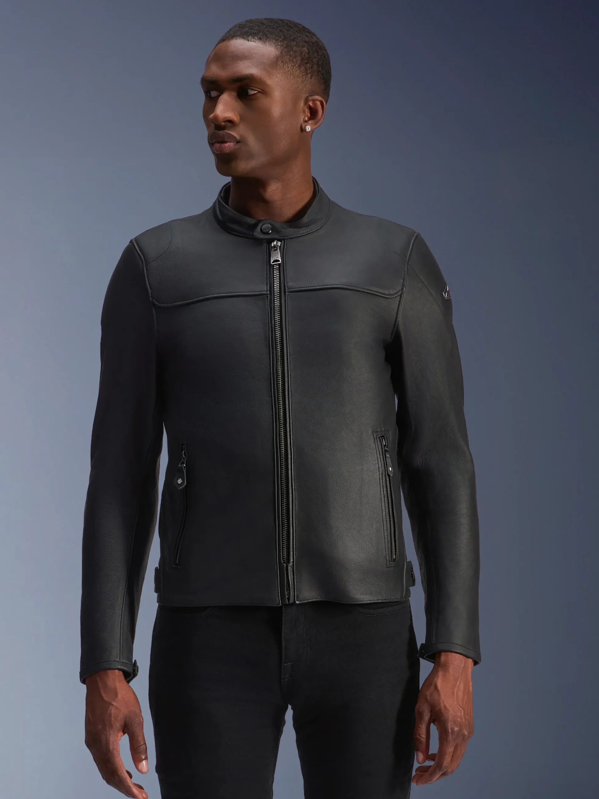 Blacktrack Lederjacke