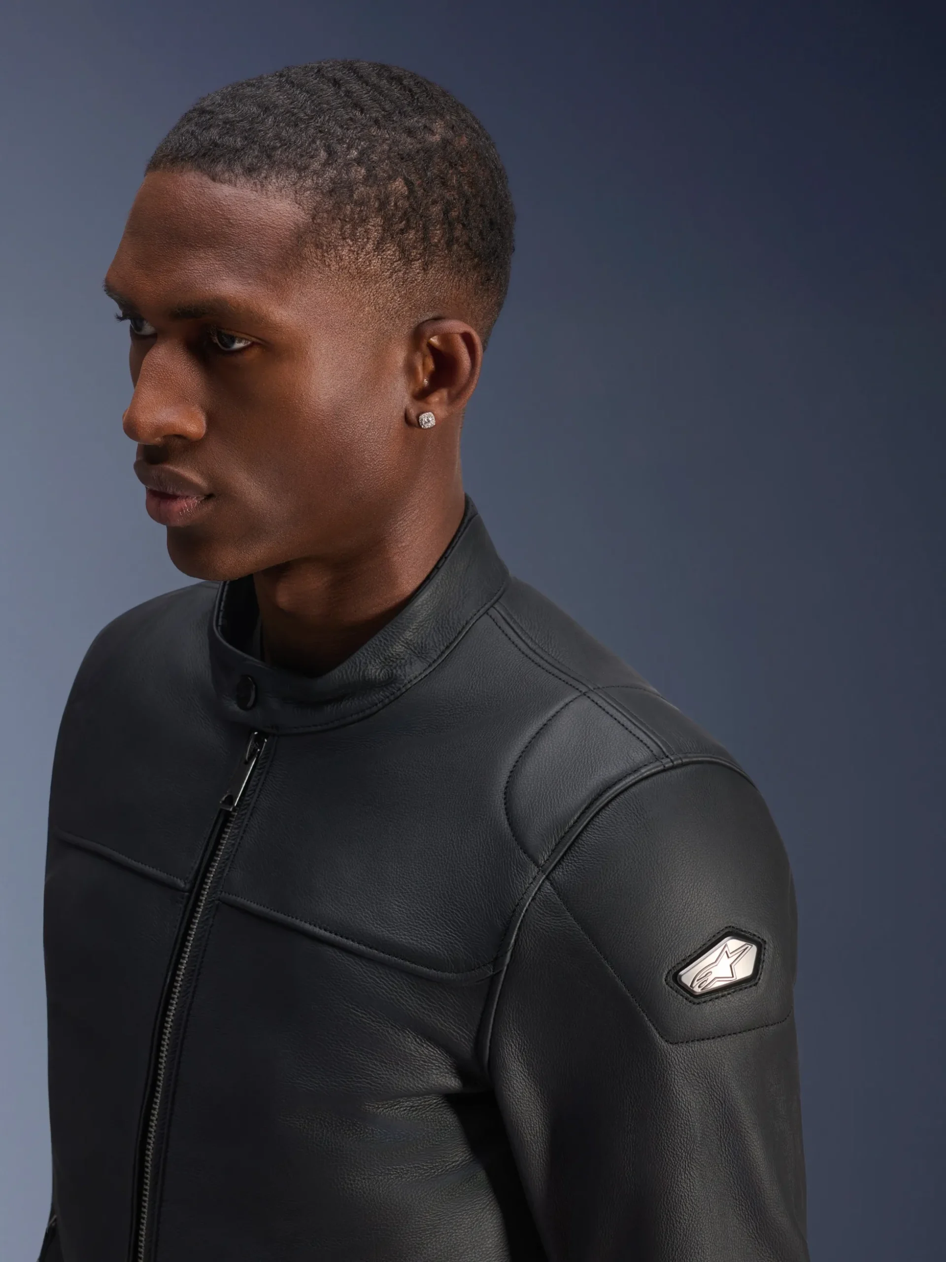 Blacktrack Lederjacke