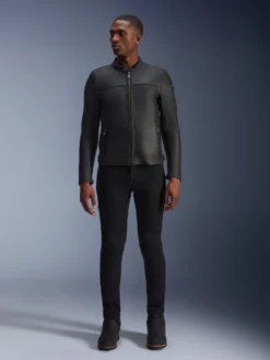 Blacktrack Lederjacke
