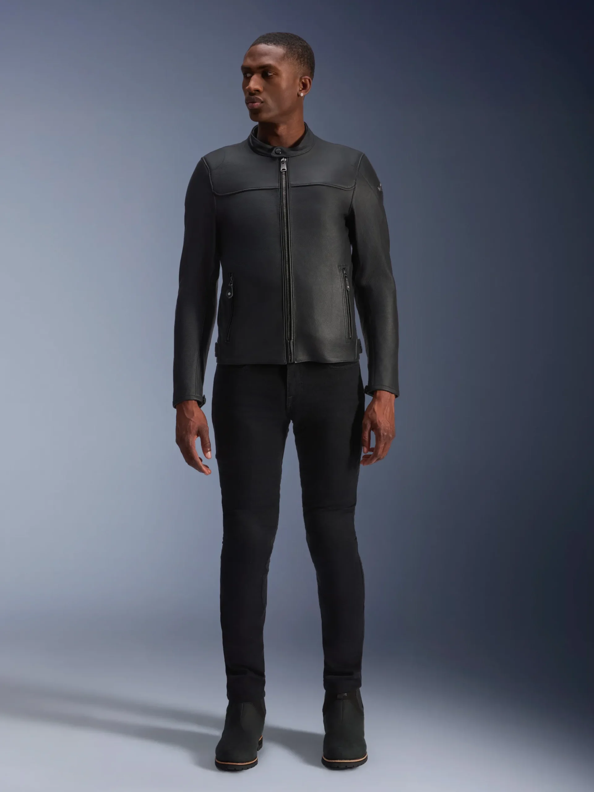 Blacktrack Lederjacke