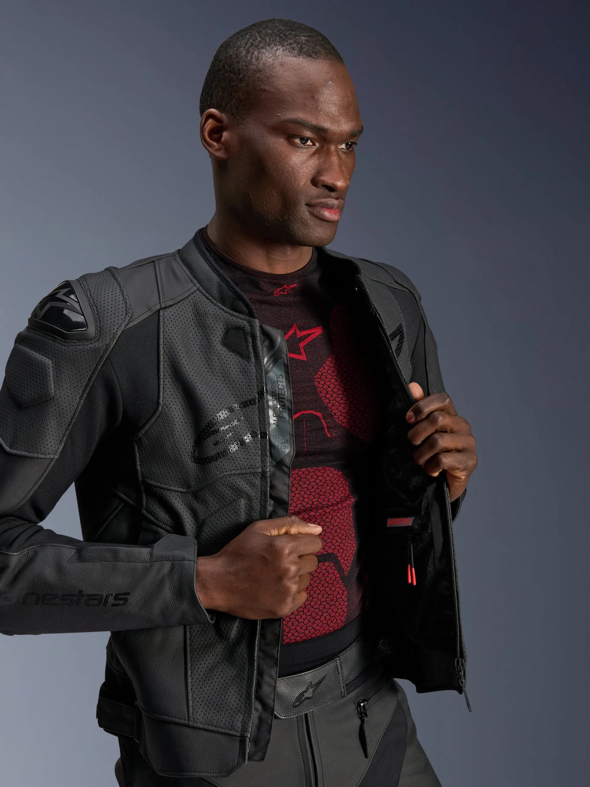 Dusk Airflow Lederjacke