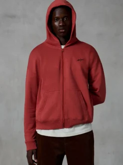 Essentials Ageless Zip Kapuzenjacke