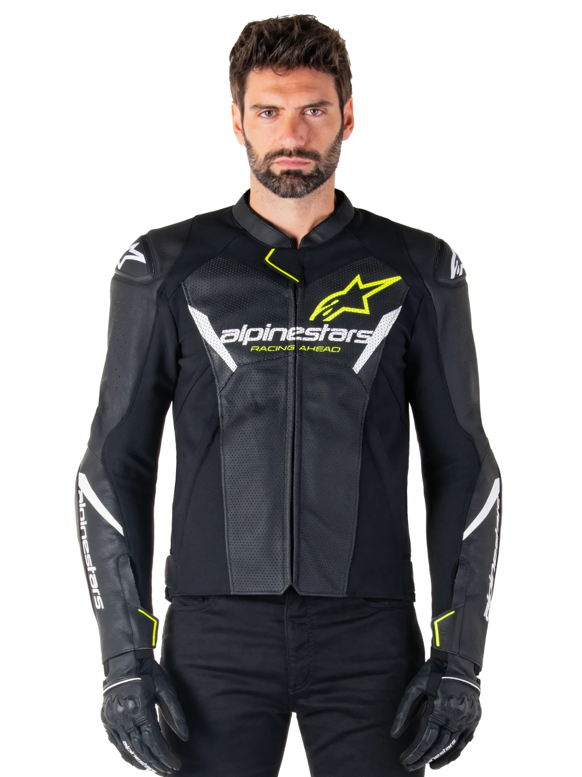 Faster V3 Airflow Lederjacke