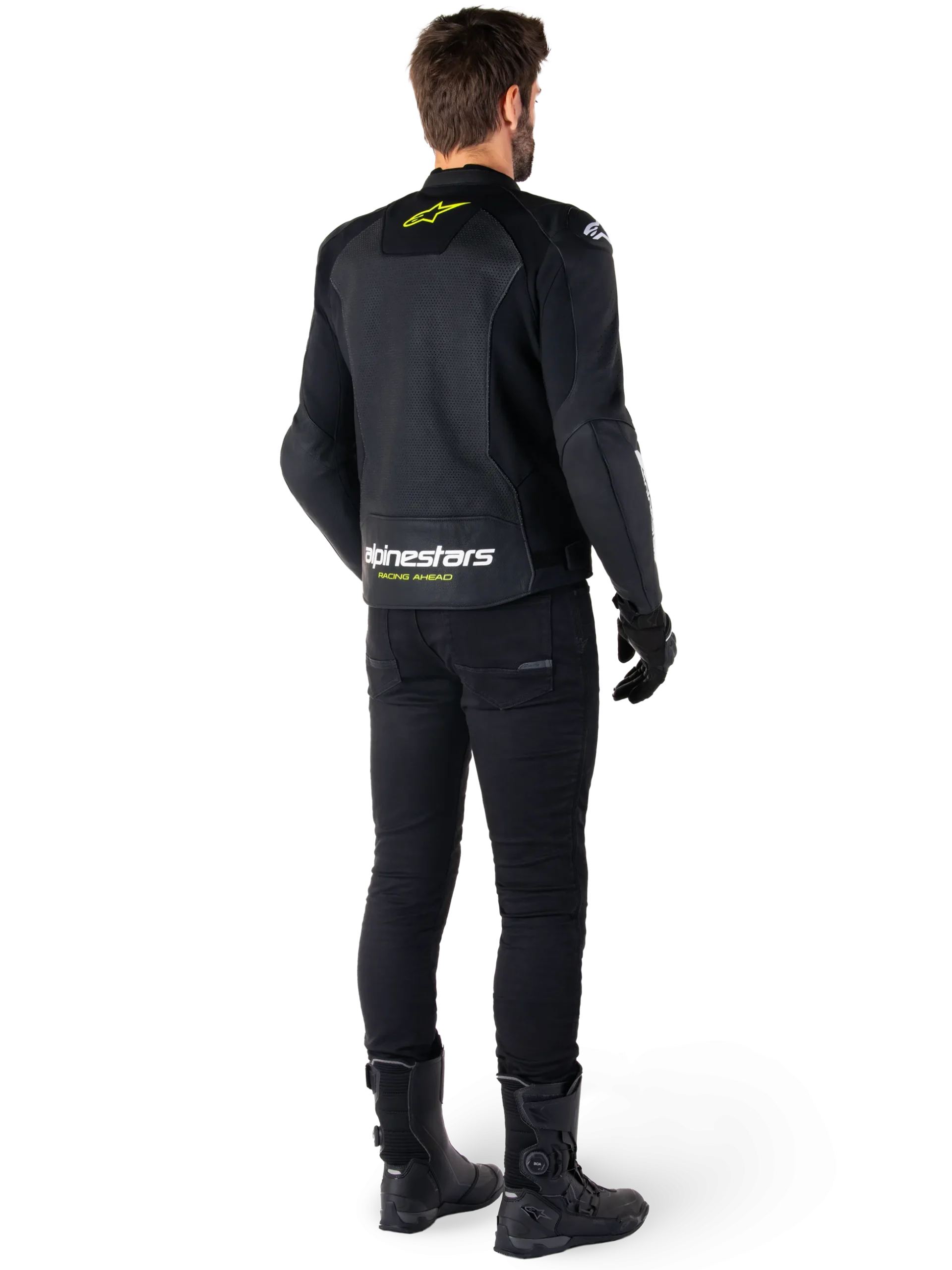 Faster V3 Airflow Lederjacke
