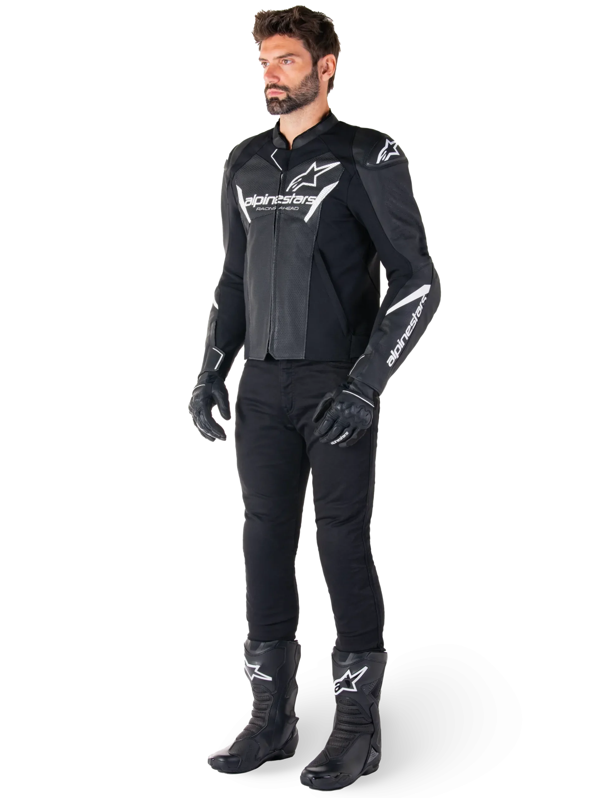 Faster V3 Airflow Lederjacke
