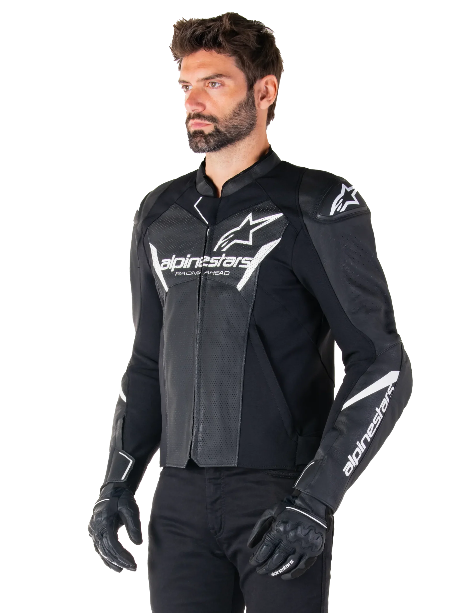 Faster V3 Airflow Lederjacke
