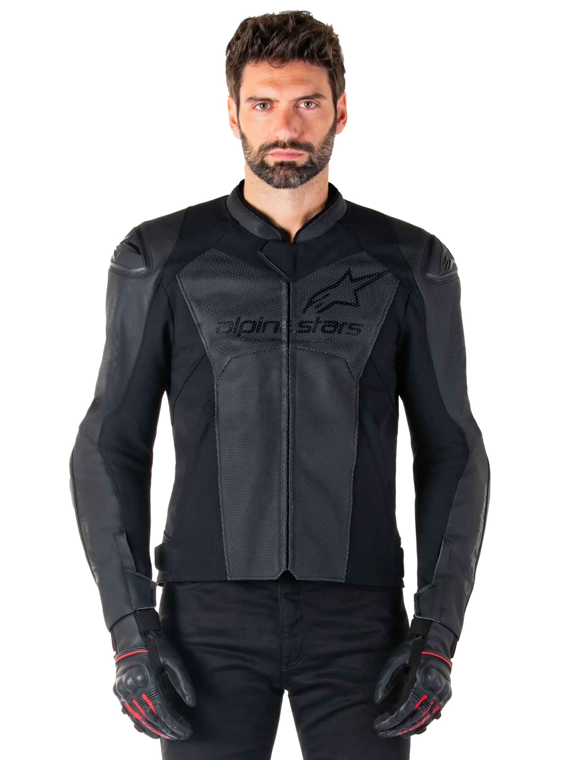Faster V3 Airflow Lederjacke