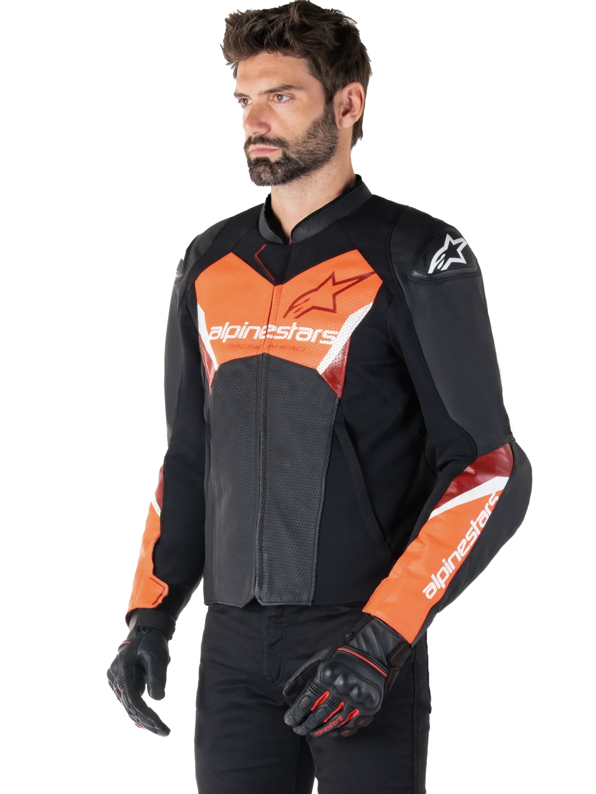 Faster V3 Airflow Lederjacke