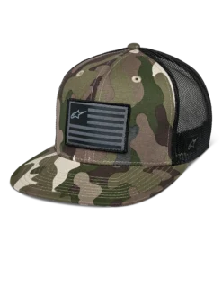 Flag Flat Trucker Hut