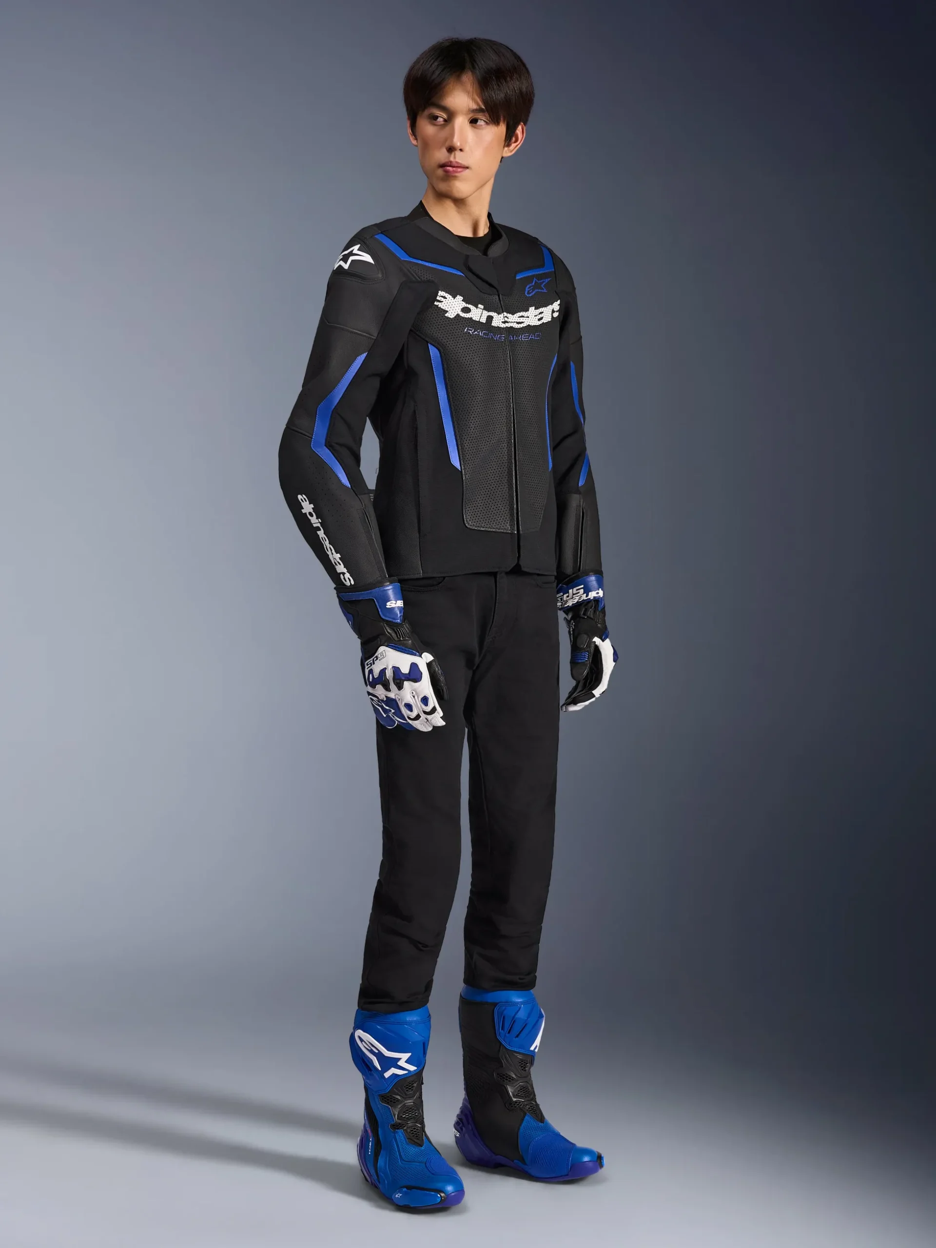 GP Force V2 Airflow Lederjacke