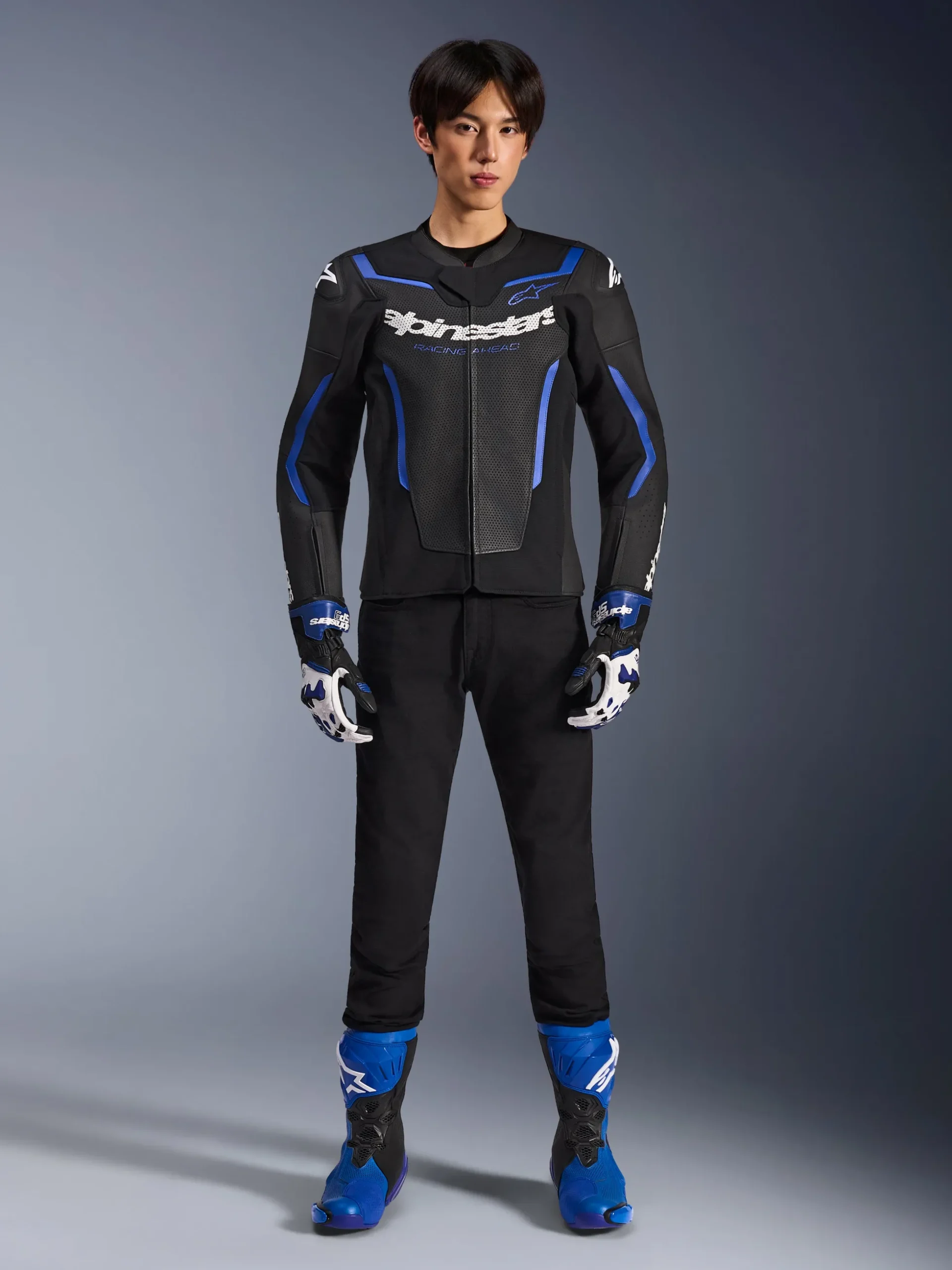 GP Force V2 Airflow Lederjacke
