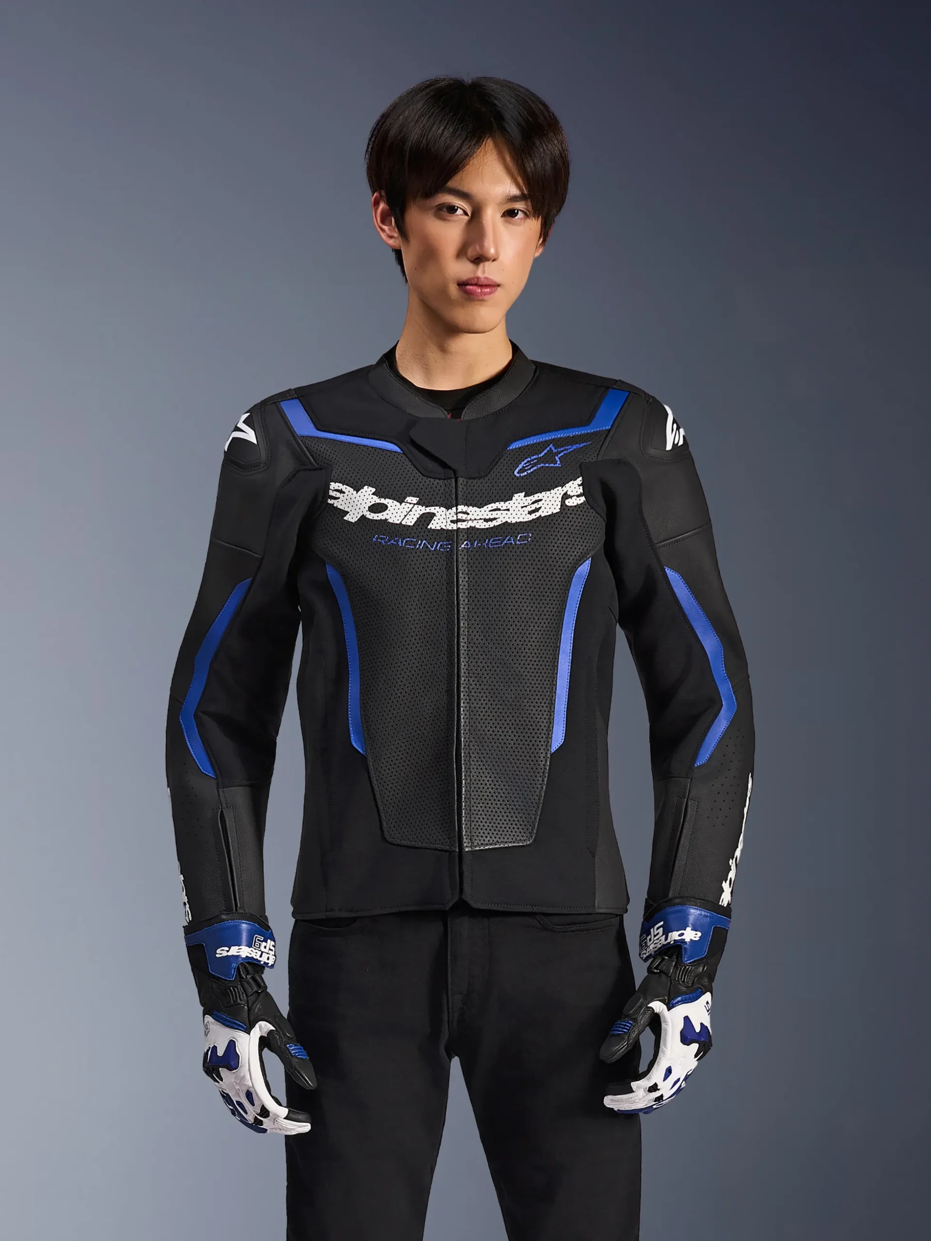 GP Force V2 Airflow Lederjacke