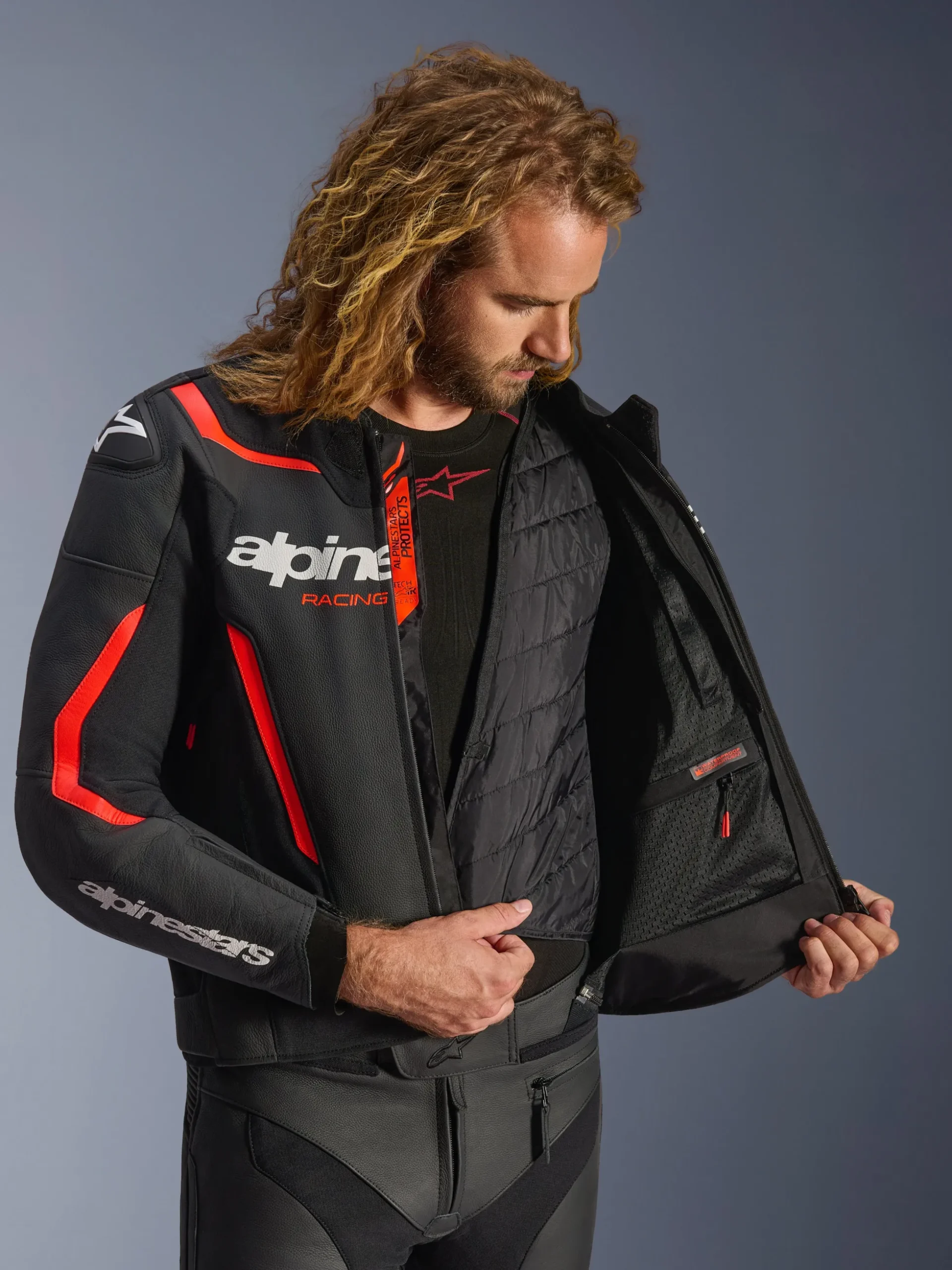 GP Force V2 Lederjacke