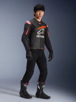 GP Plus R V4 Airflow Lederjacke