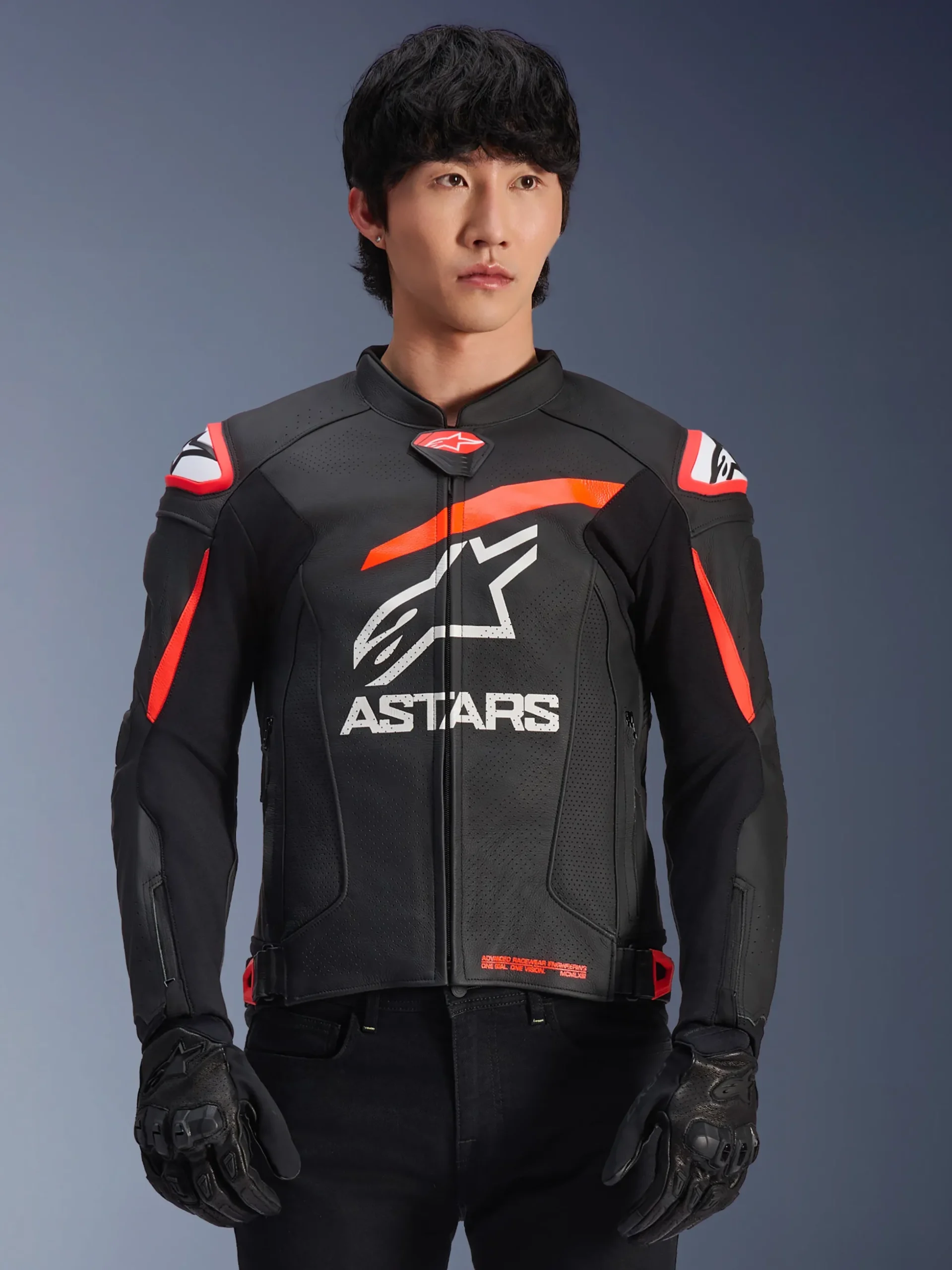 GP Plus R V4 Airflow Lederjacke