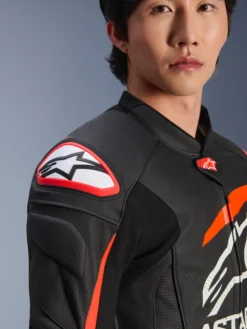 GP Plus R V4 Airflow Lederjacke