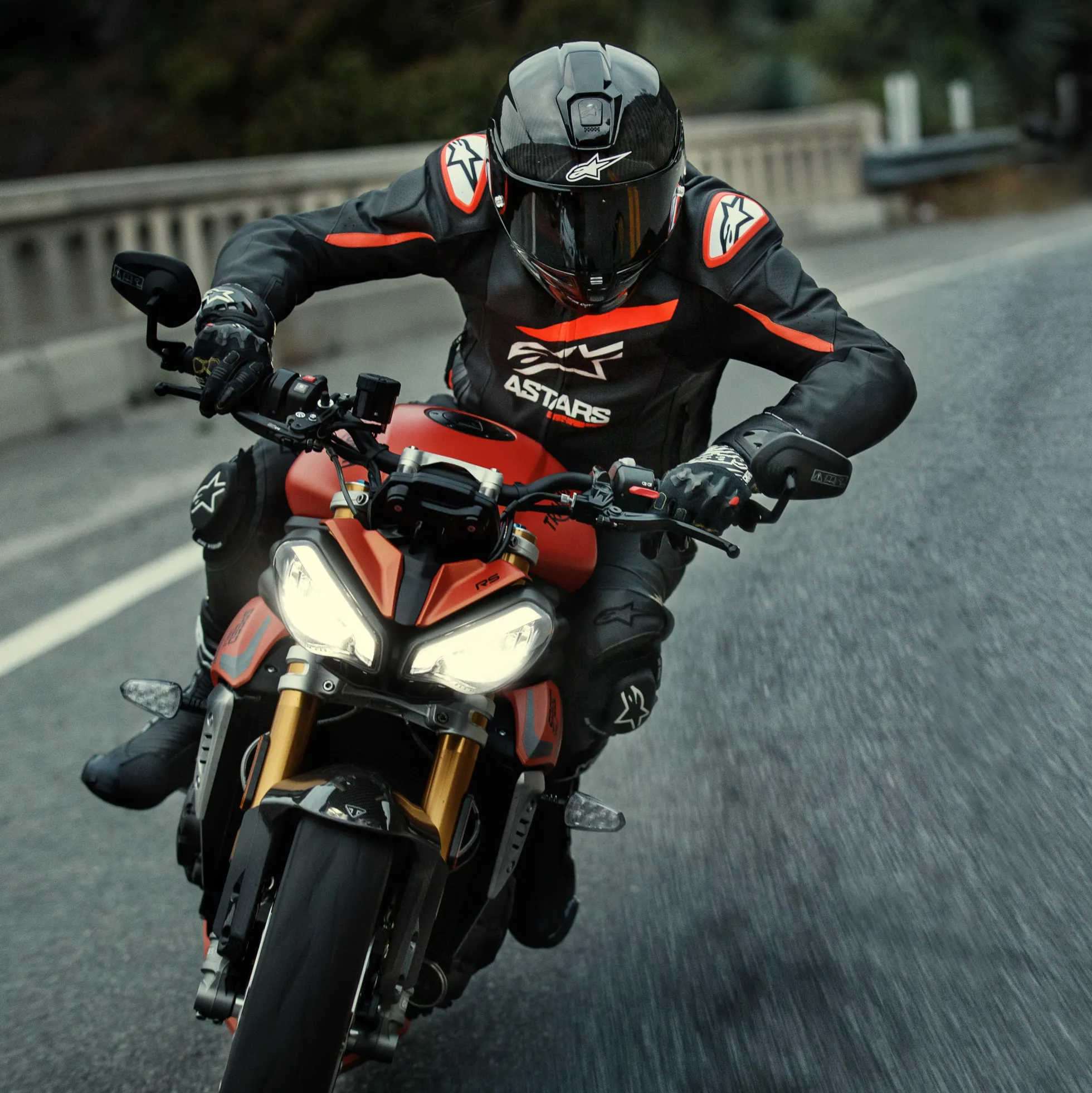 GP Plus R V4 Rideknit Lederjacke