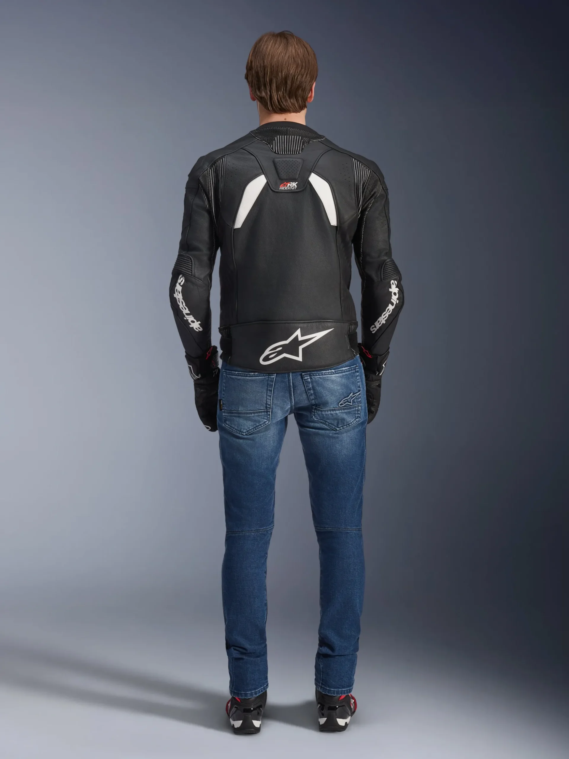 GP Plus R V4 Rideknit Lederjacke