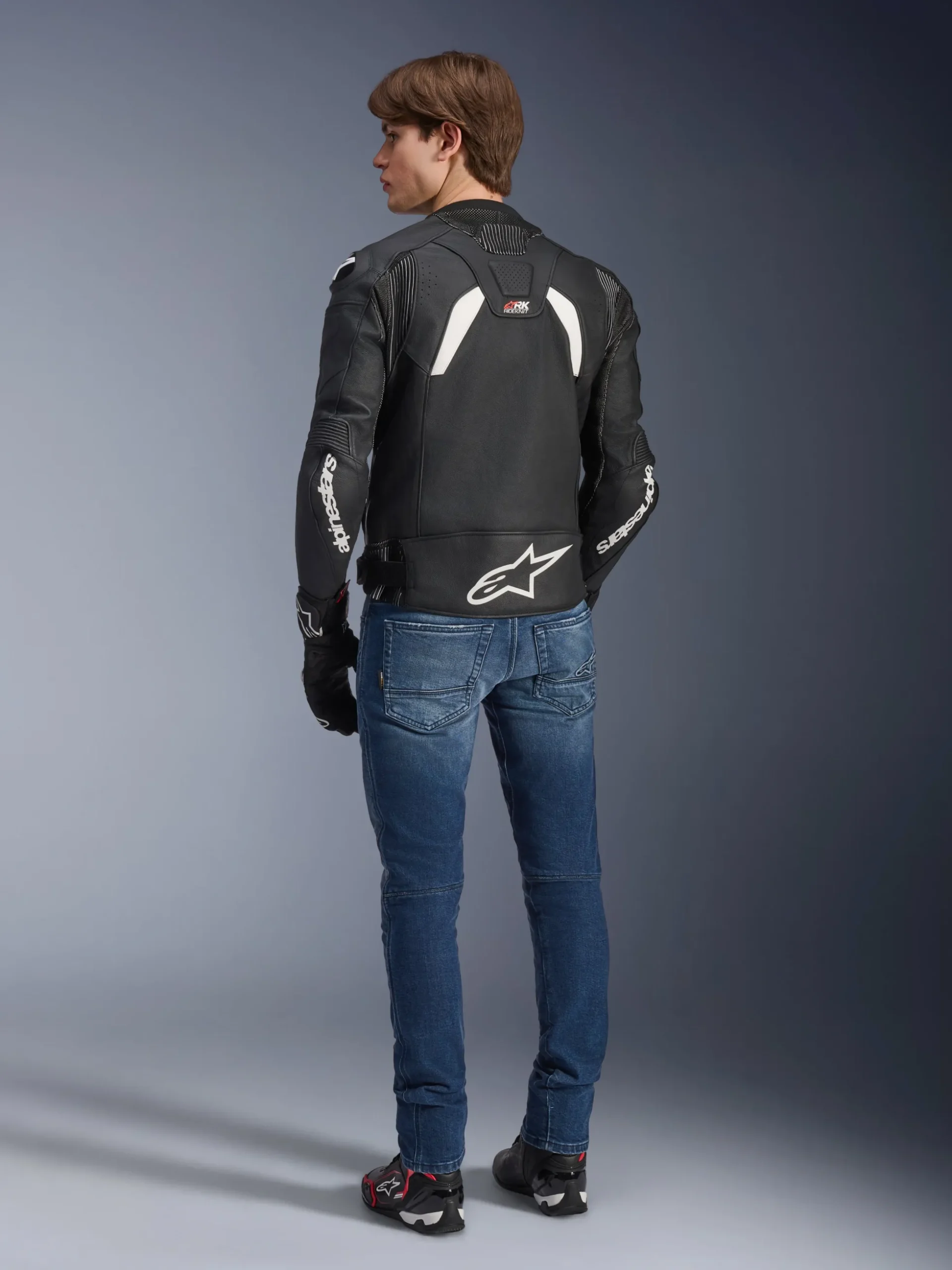 GP Plus R V4 Rideknit Lederjacke