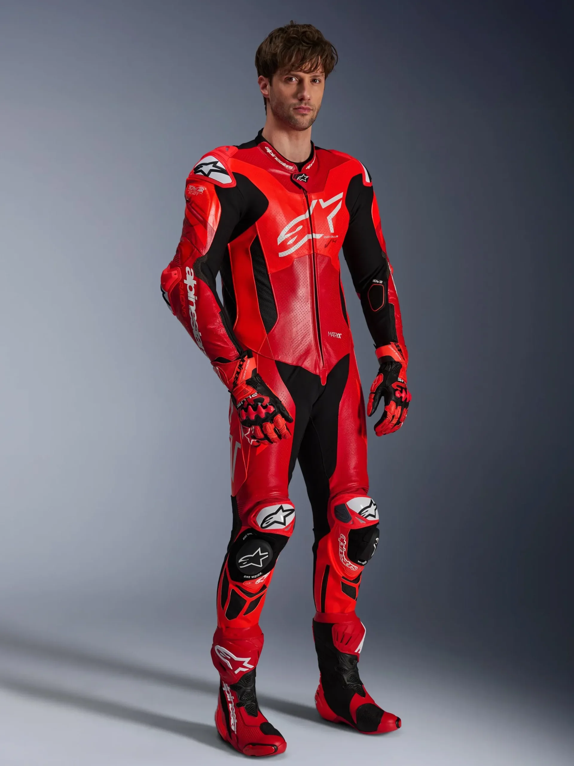 GP Plus V4 Sprint Lederkombi 1-Teiliger
