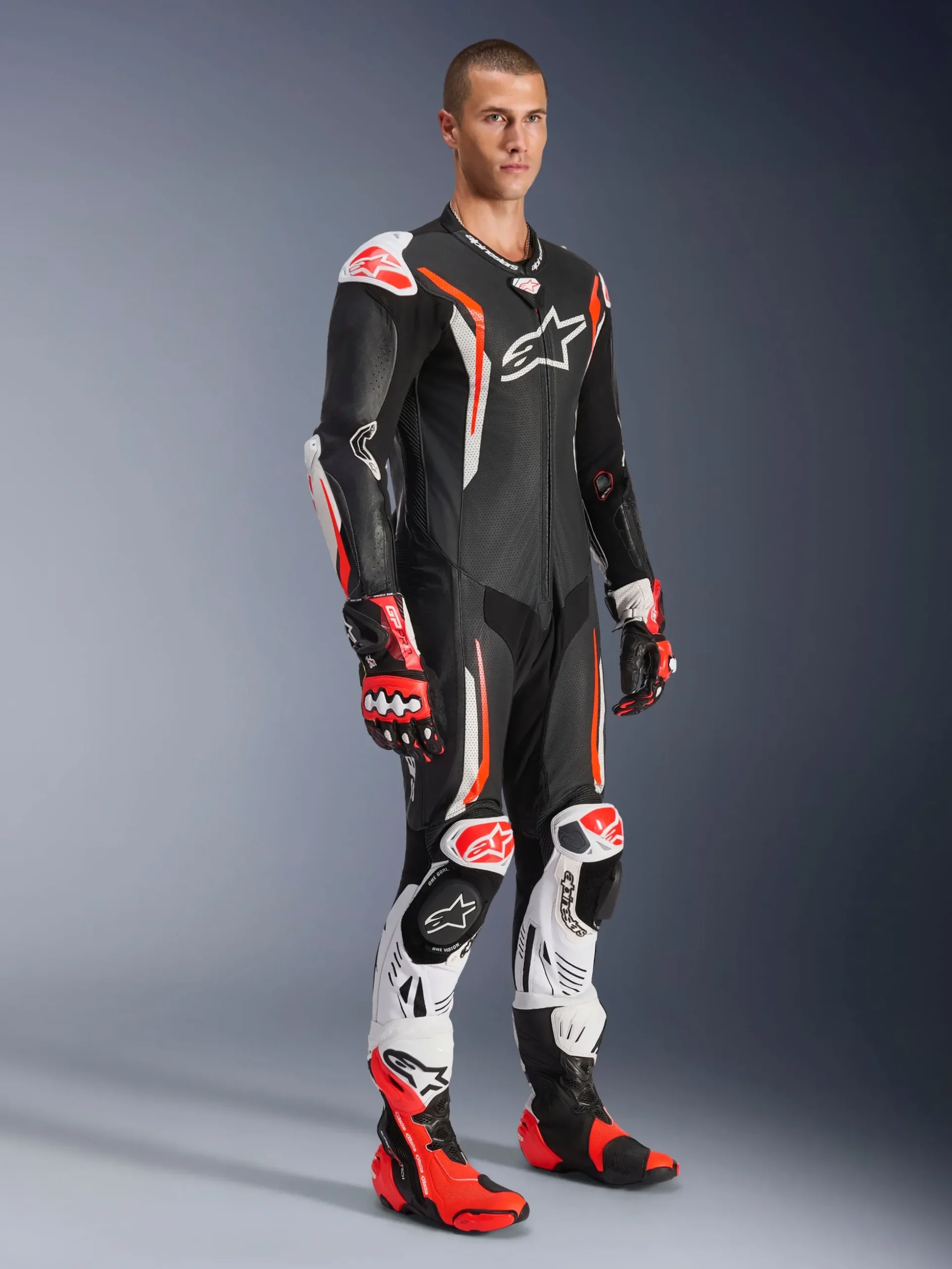 GP Tech V5 Lederkombi 1-Teiliger