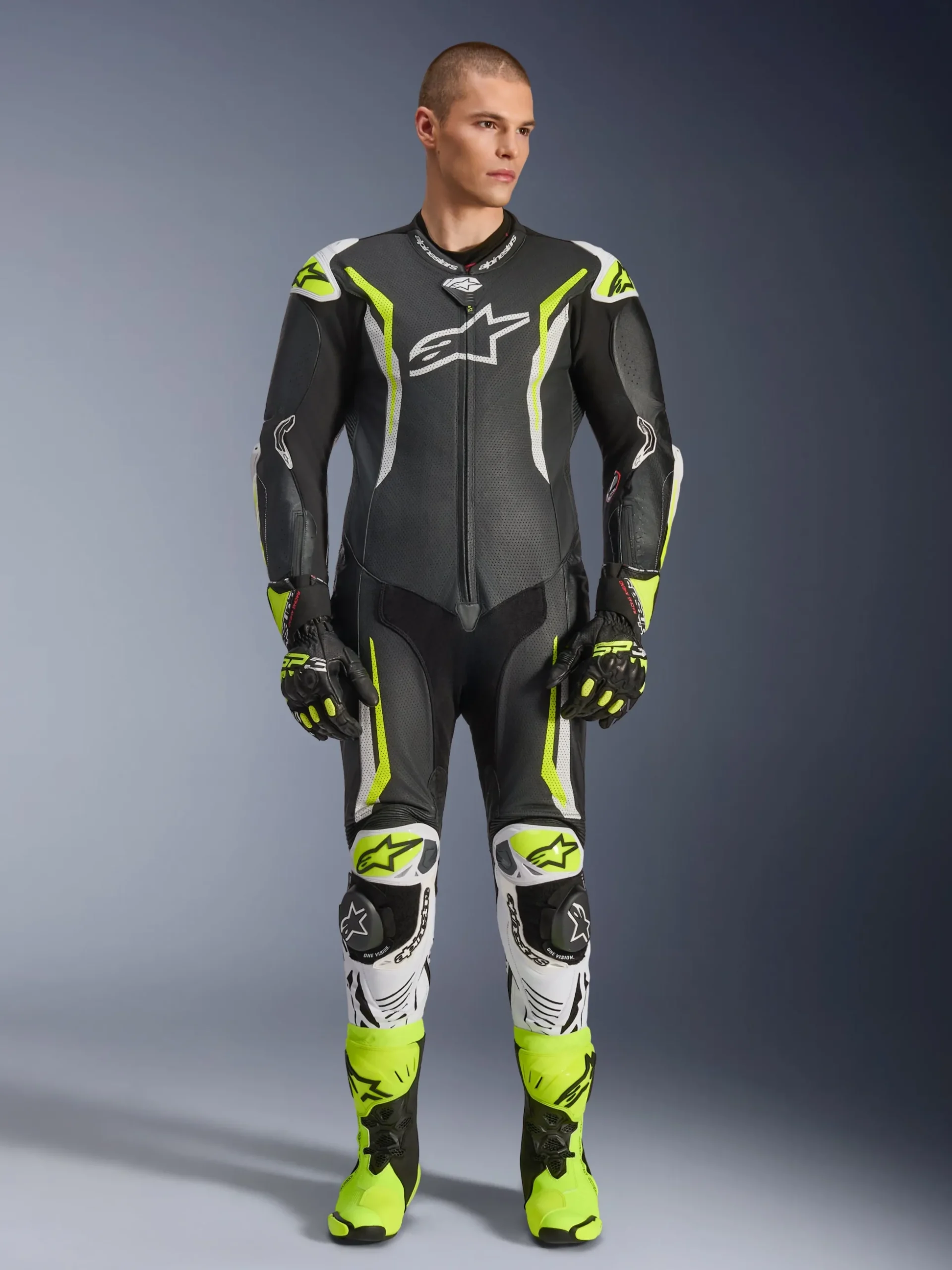 GP Tech V5 Lederkombi 1-Teiliger