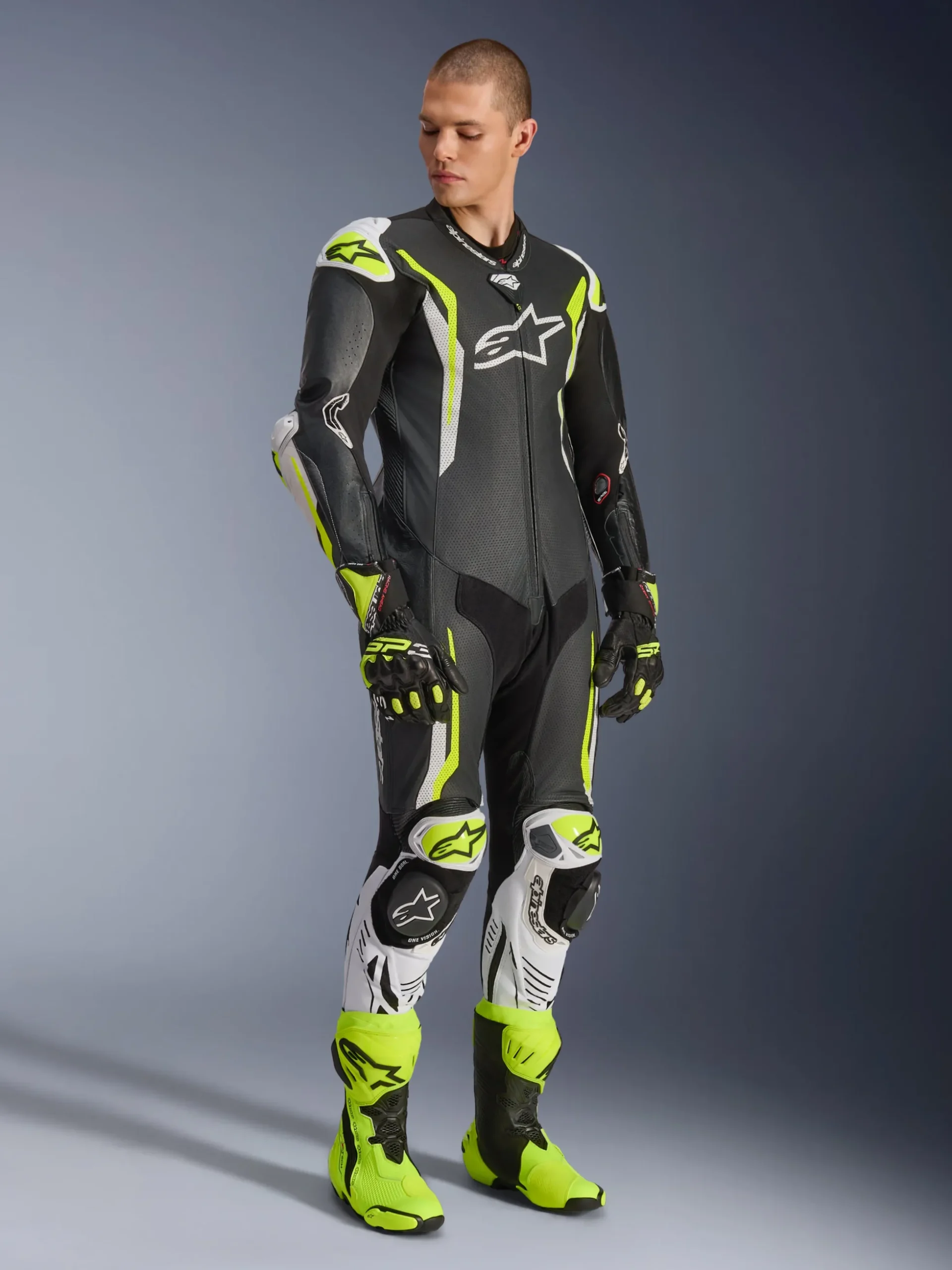 GP Tech V5 Lederkombi 1-Teiliger