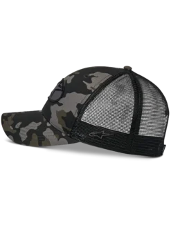 Oblique Camo Trucker Hut