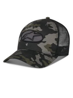 Oblique Camo Trucker Hut