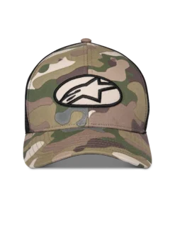 Oblique Camo Trucker-Hut